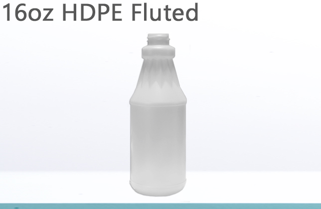 16oz HDPE Fluted